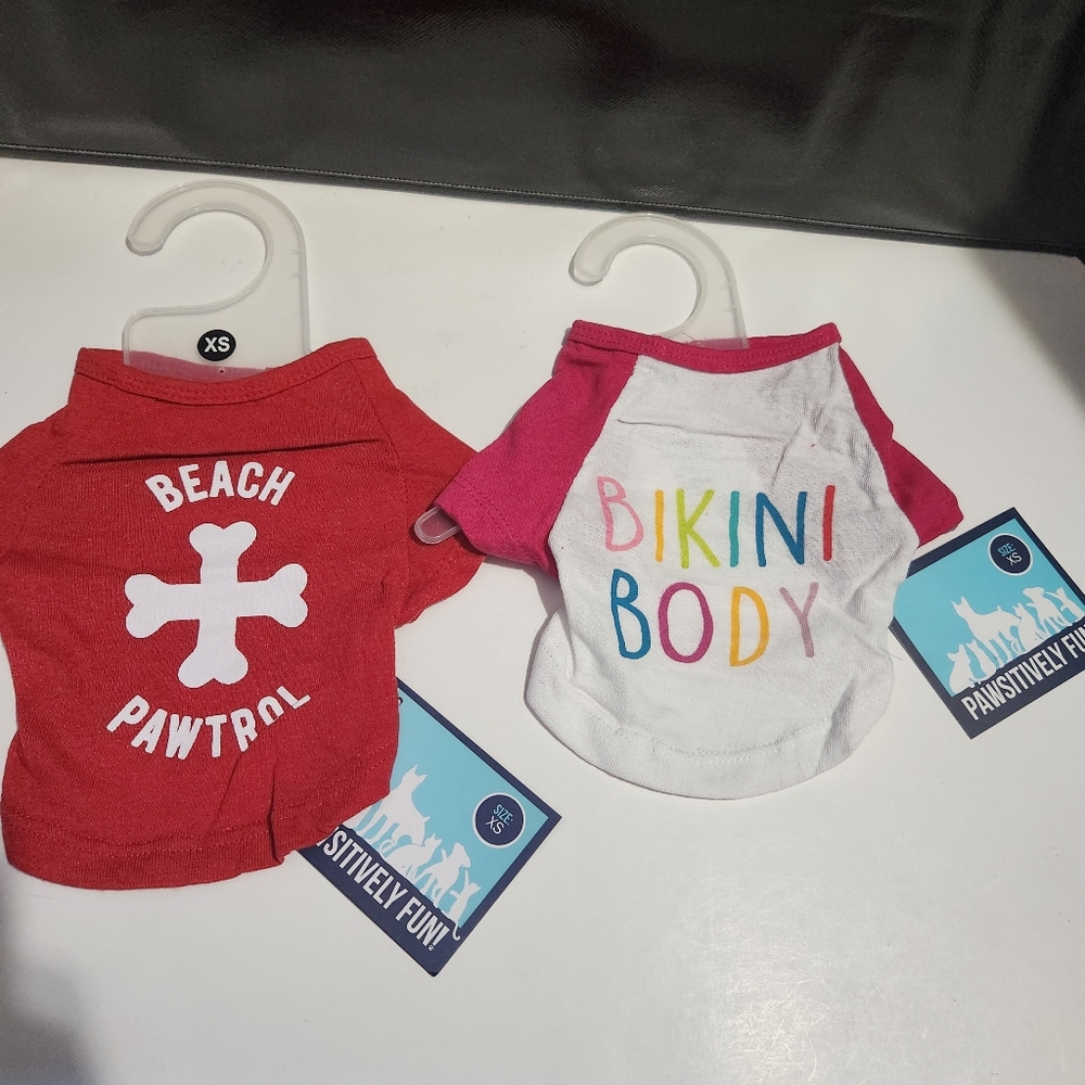 Dog T-Shirts - Bikini Body & Beach Pawtrol Bundle